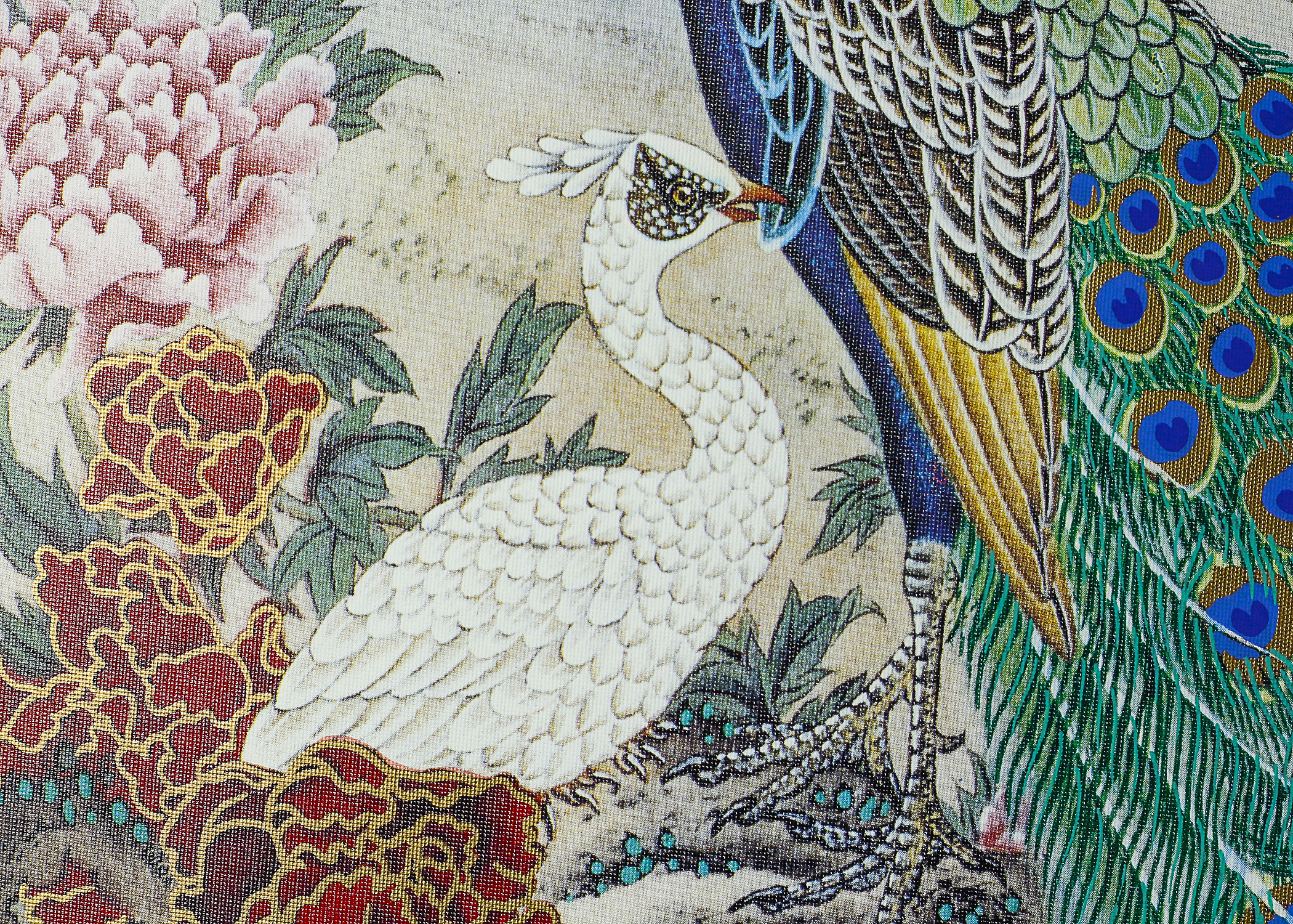 Wei Tseng Yang "The Awakening of Spring" Print on Silk