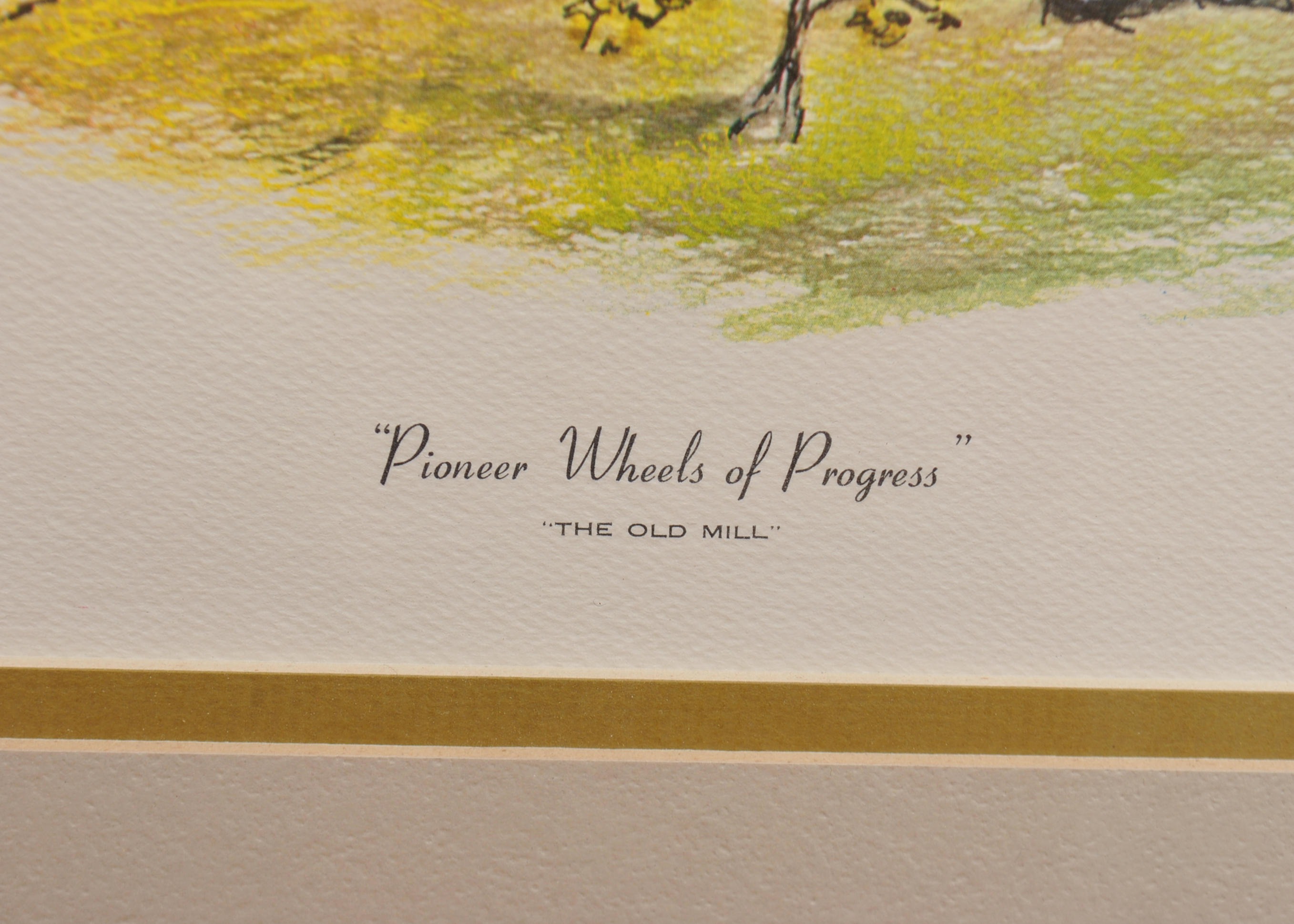 Signed Howard Fain "Pioneers of Progress" Prints
