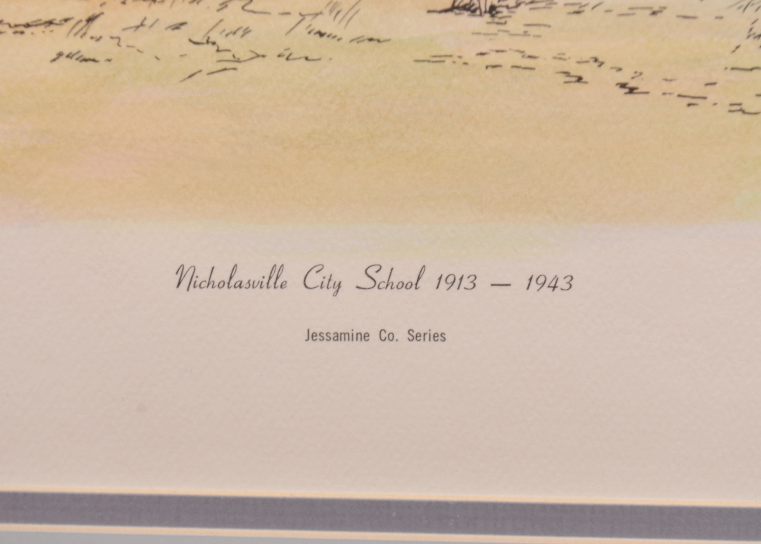 Signed Howard Fain School Prints