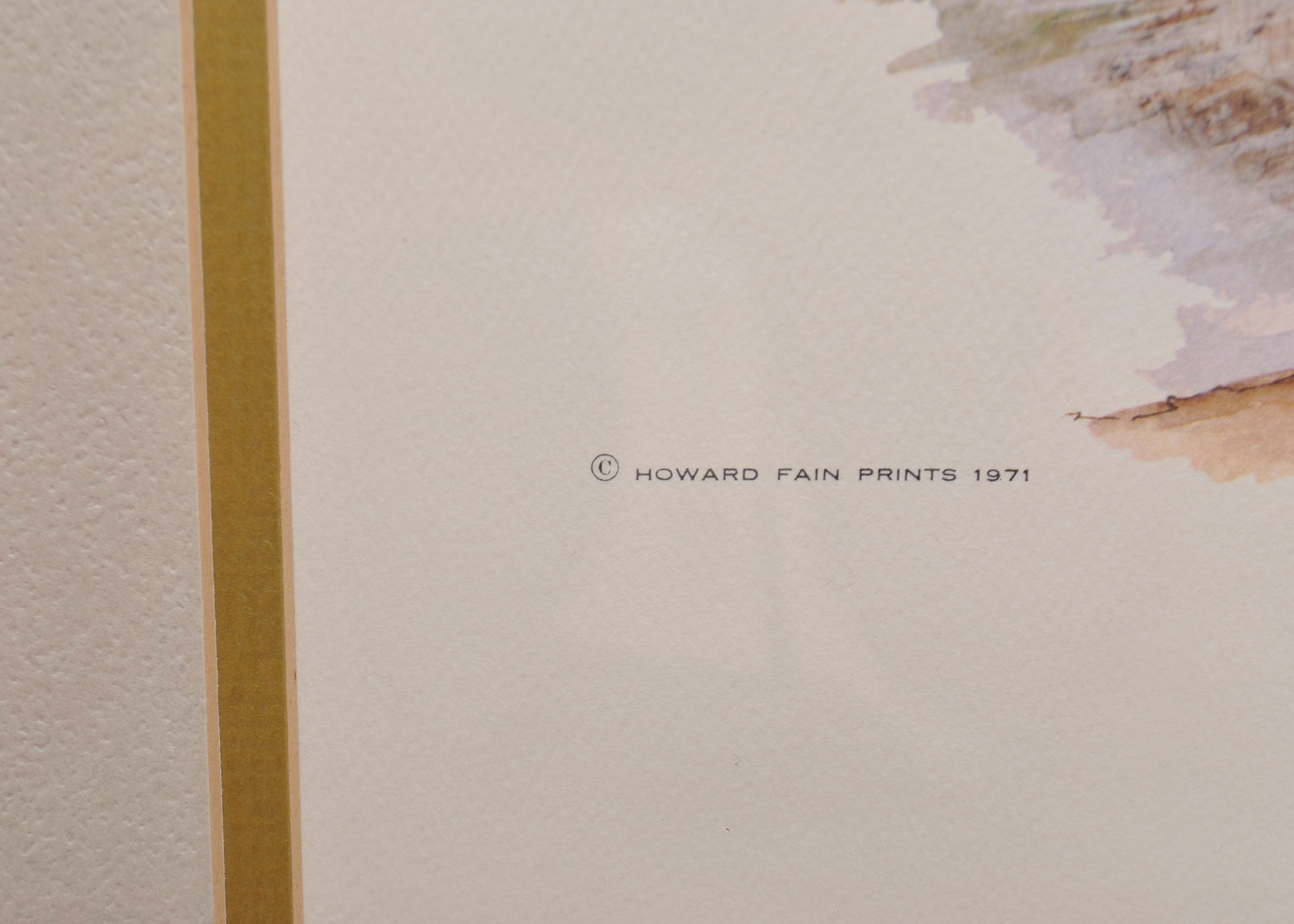 Signed Howard Fain "Pioneers of Progress" Prints