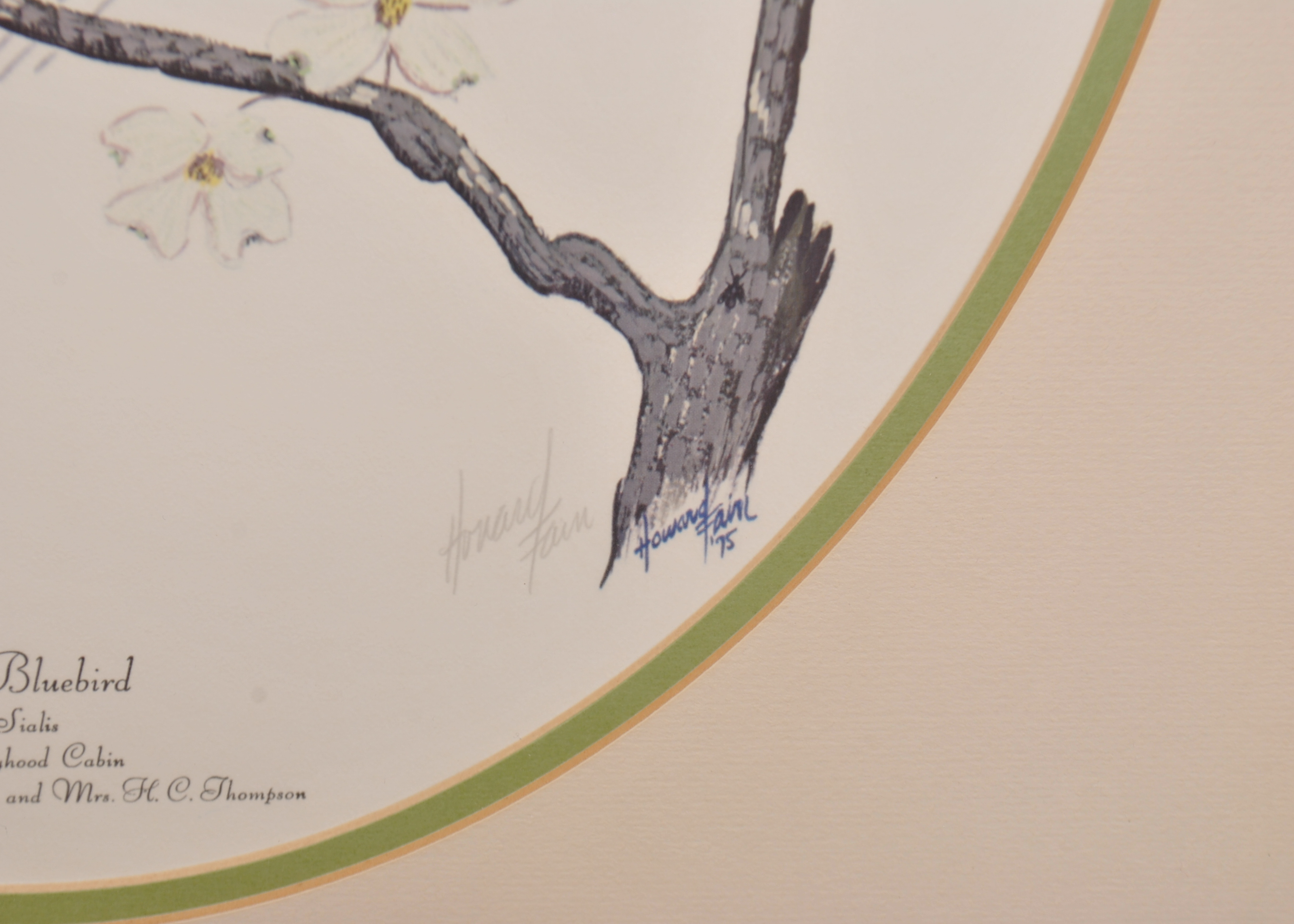 Signed Howard Fain Fish and Bird Prints