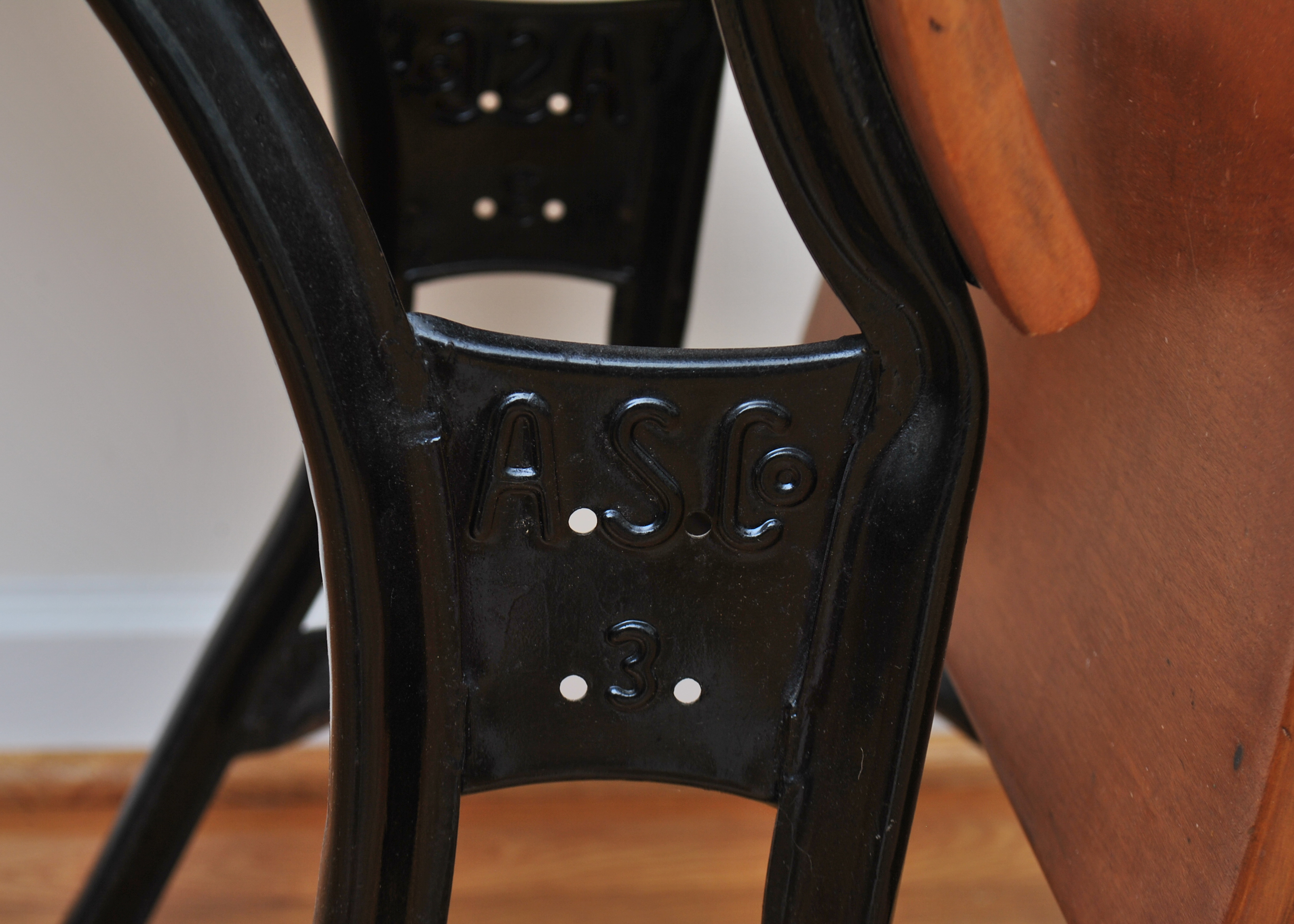 Antique Combination Student Desk