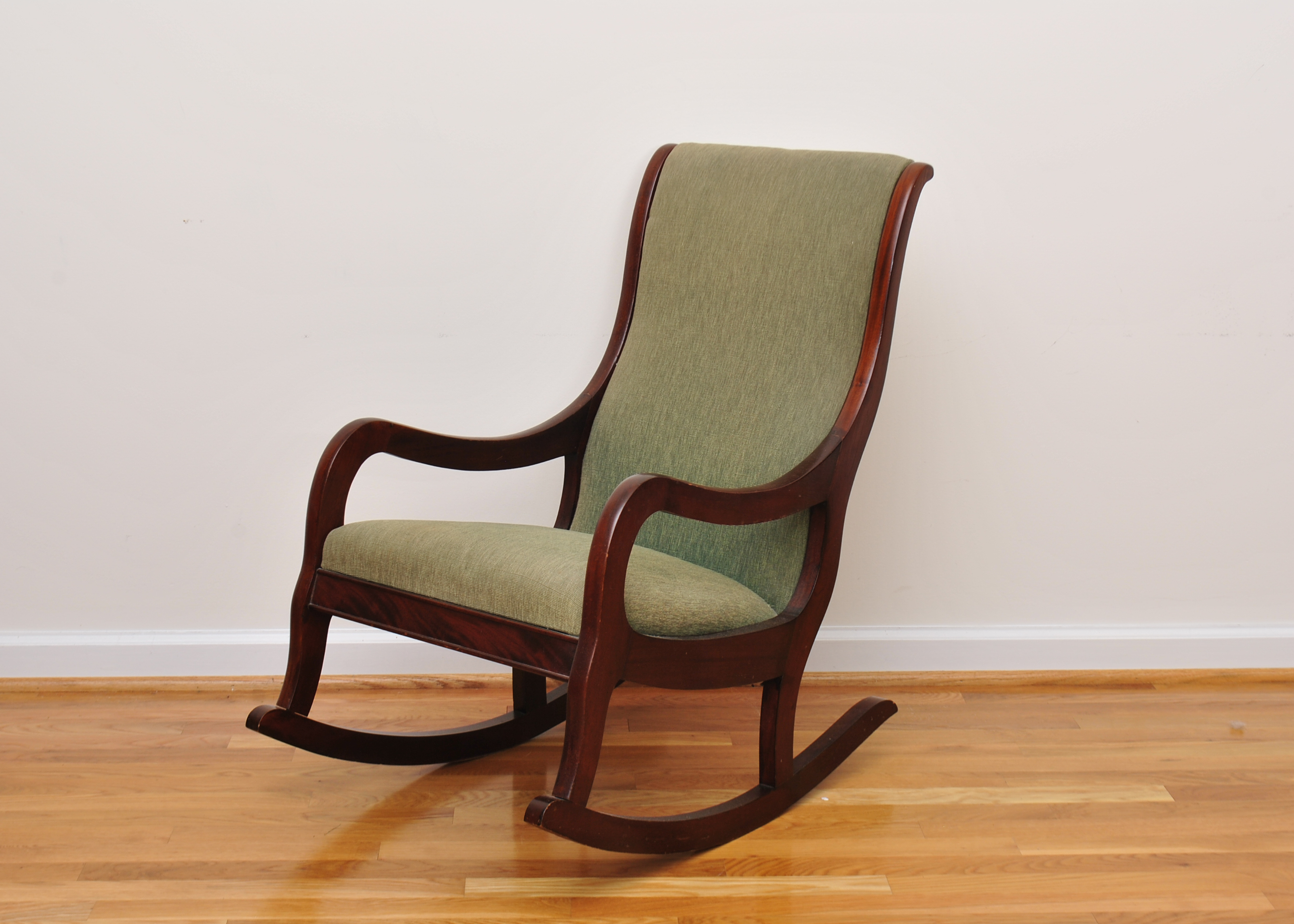 Vintage Mahogany Rocking Chair