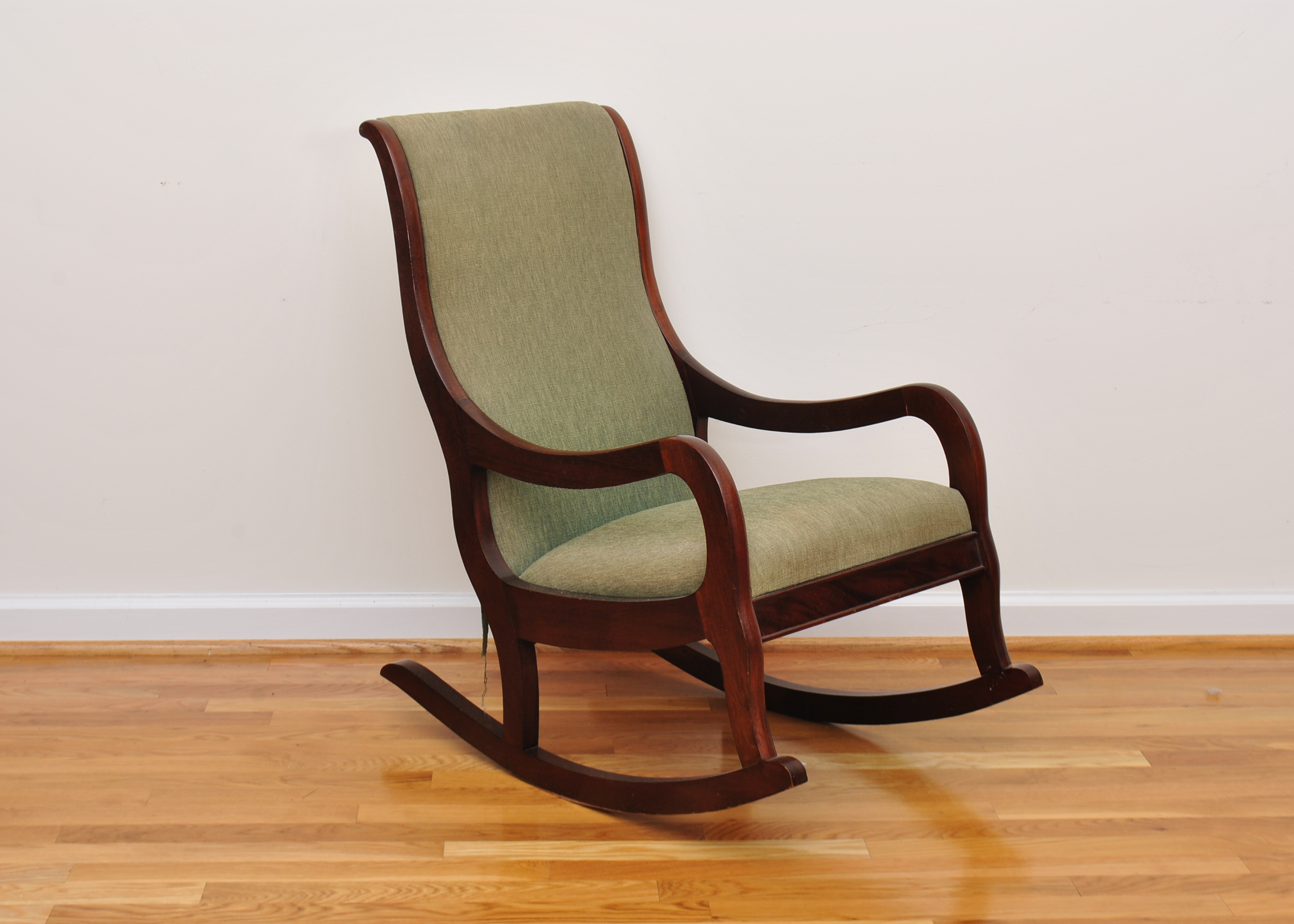 Vintage Mahogany Rocking Chair