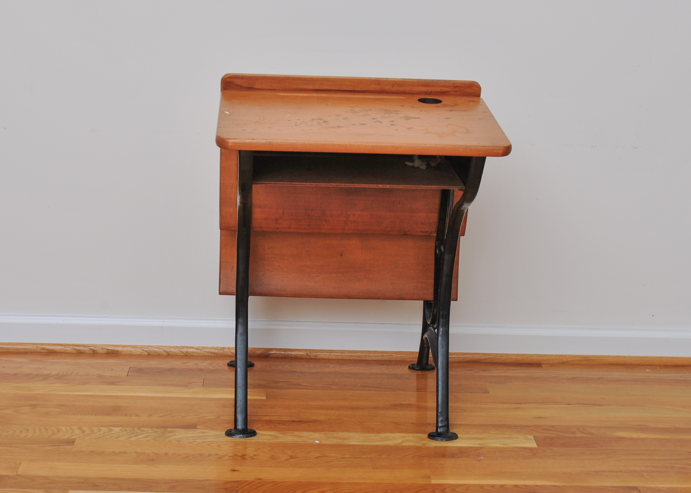 Antique Combination Student Desk