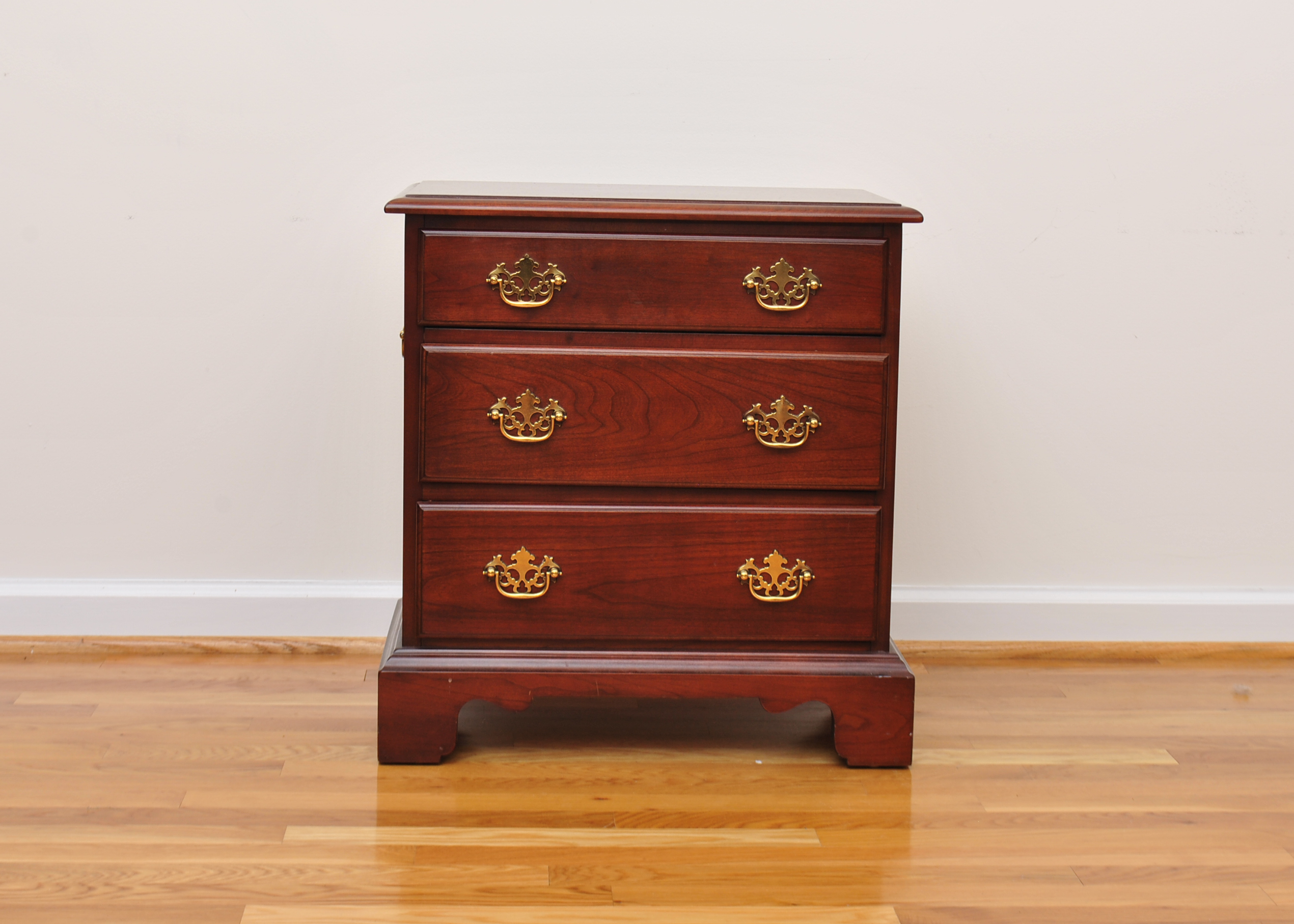 Superior Furniture Company Three Drawer Night Stand