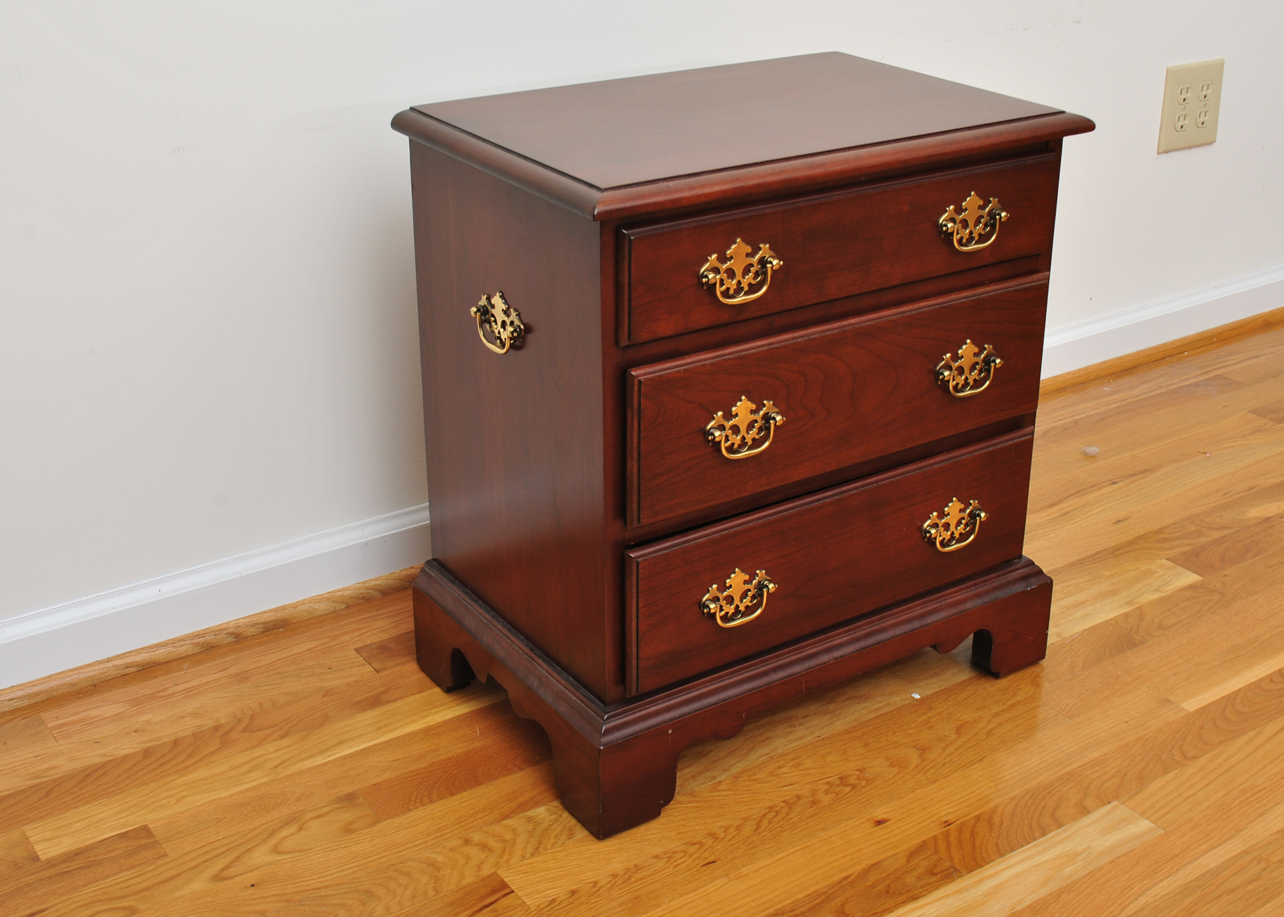 Superior Furniture Company Three Drawer Night Stand