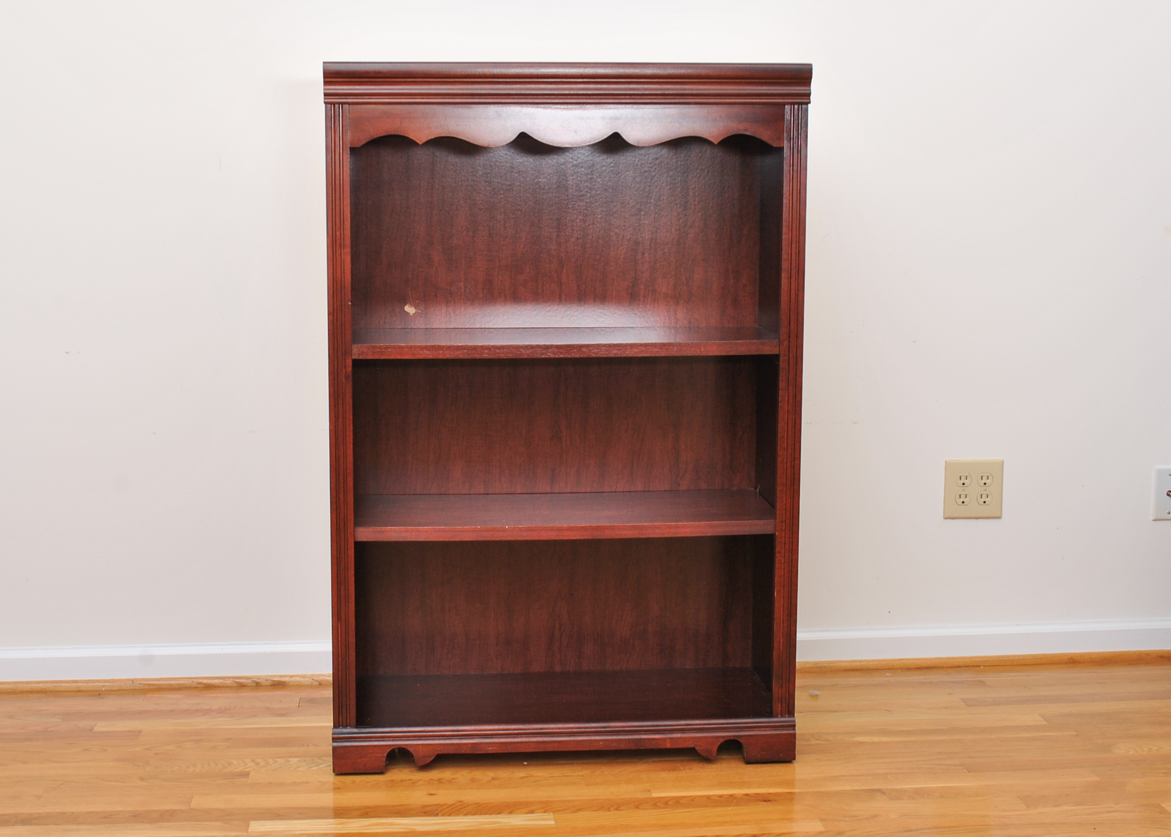 Three Shelf Laminate Bookshelf