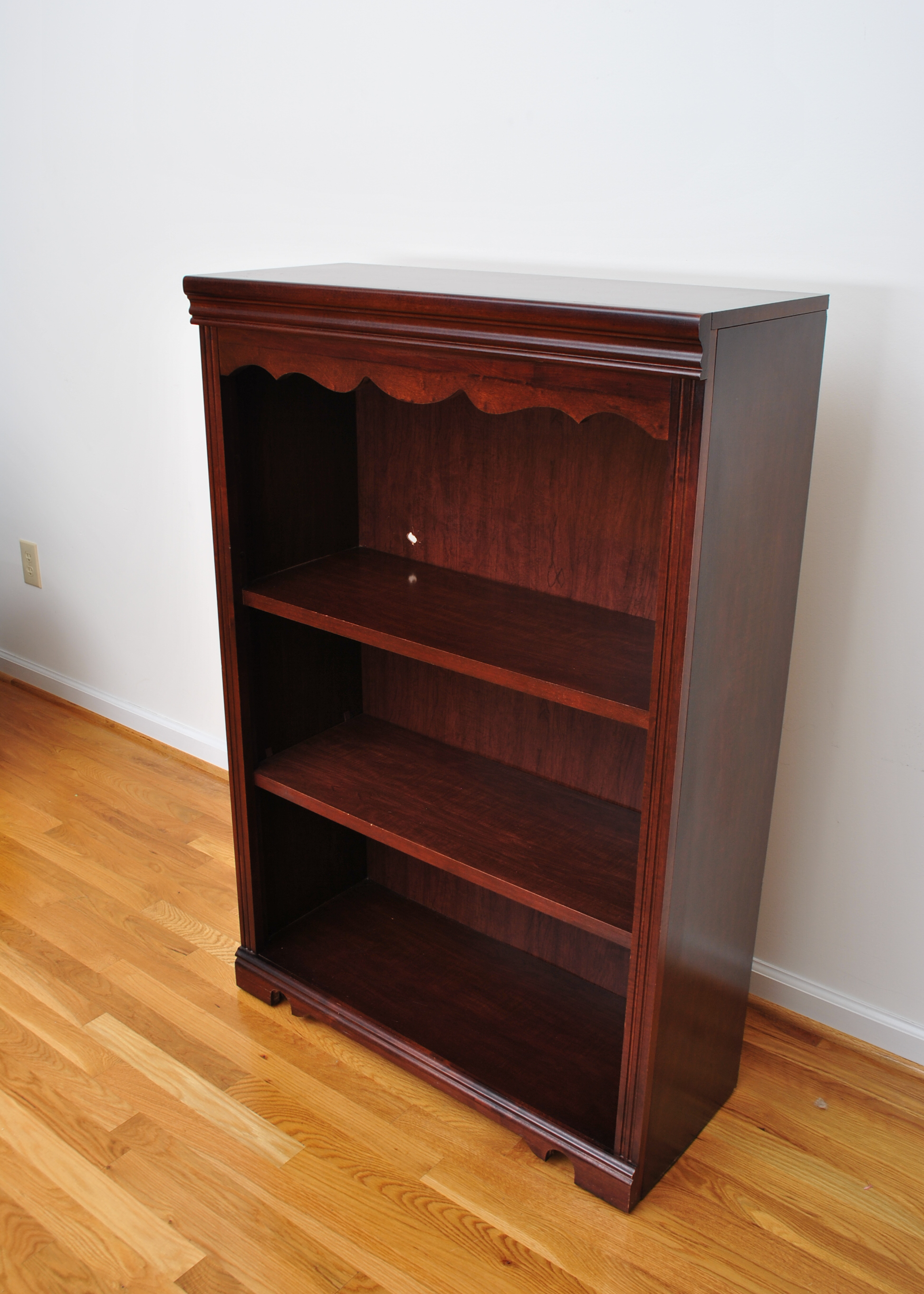 Three Shelf Laminate Bookshelf