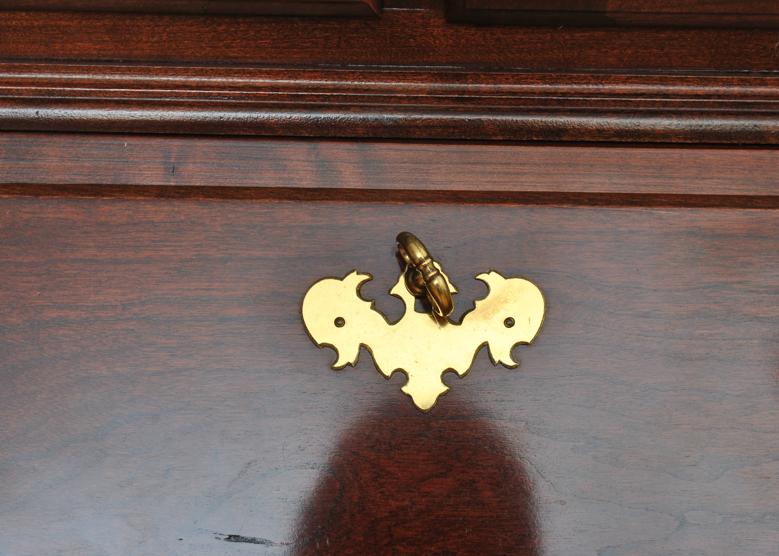 Walnut Queen Anne Style Secretary