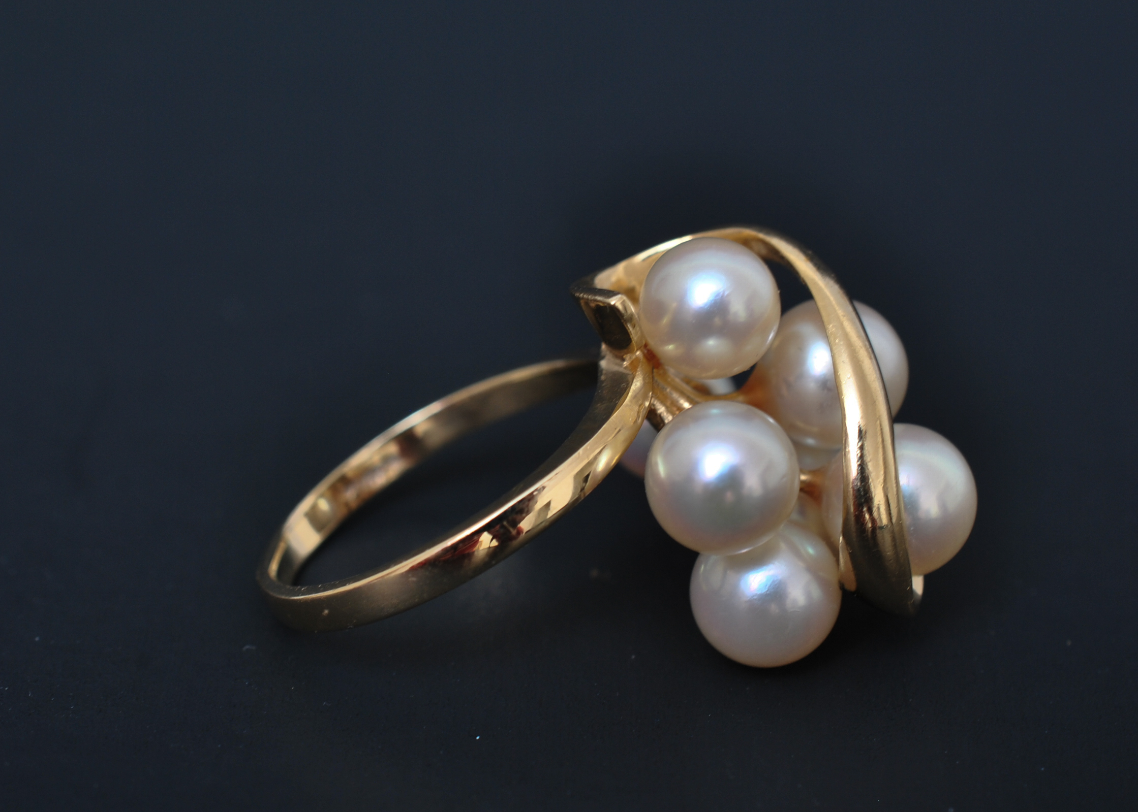 Akoya Pearl 14K Yellow Gold Ring