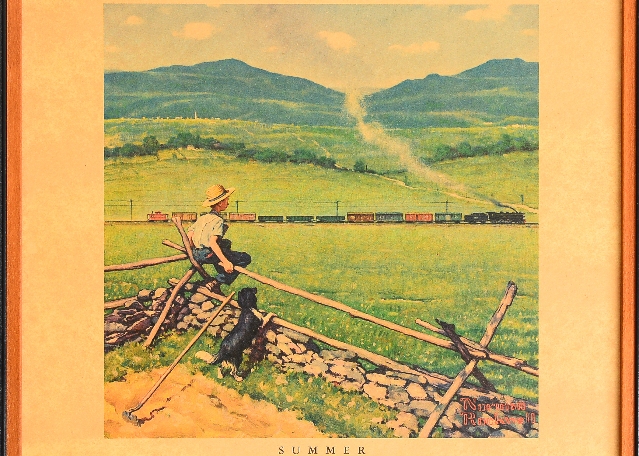 Norman Rockwell Four Seasons Prints