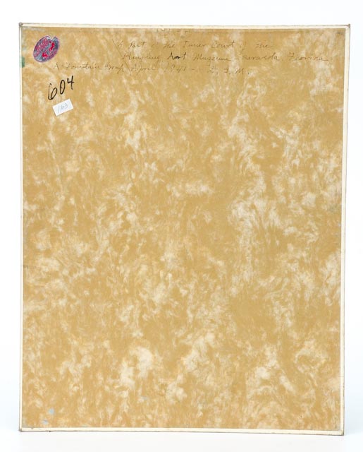 Original Dora G. McCollister Oil Painting "Ringling Art Museum"