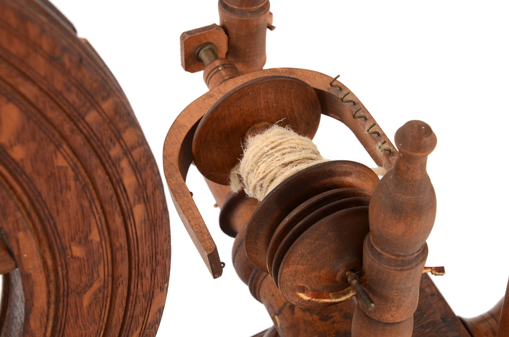 19th Century Spinning Wheel