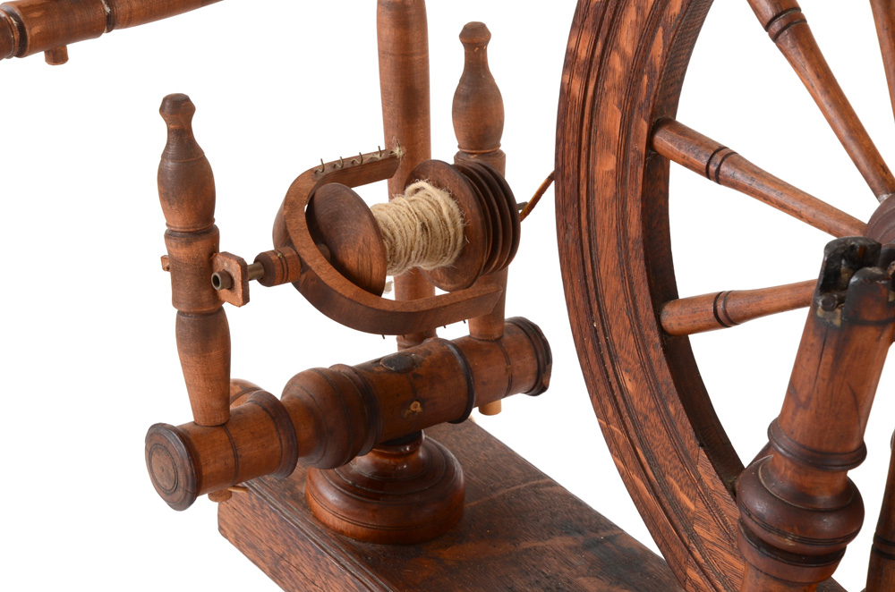 19th Century Spinning Wheel