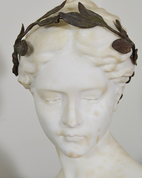 Antonio Garella Alabaster Bust- Poesie