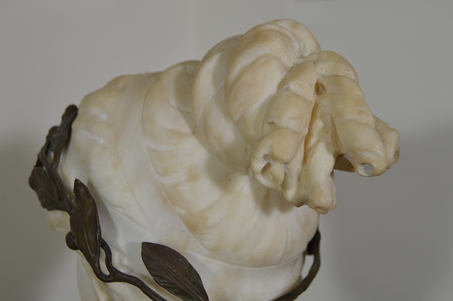 Antonio Garella Alabaster Bust- Poesie