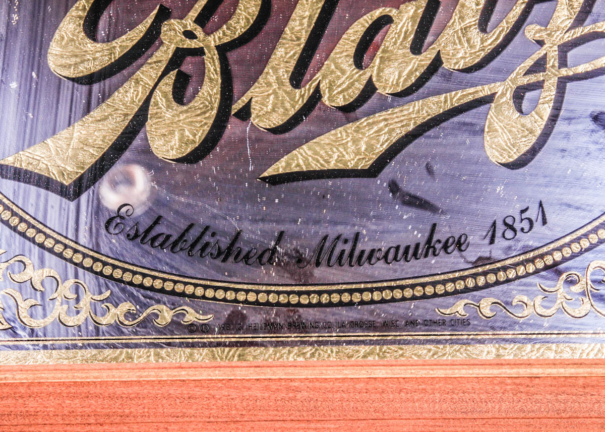 Beer Themed Bar Mirror Collection