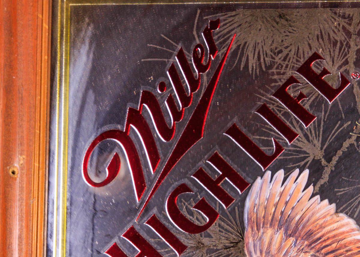 Beer Themed Bar Mirror Collection