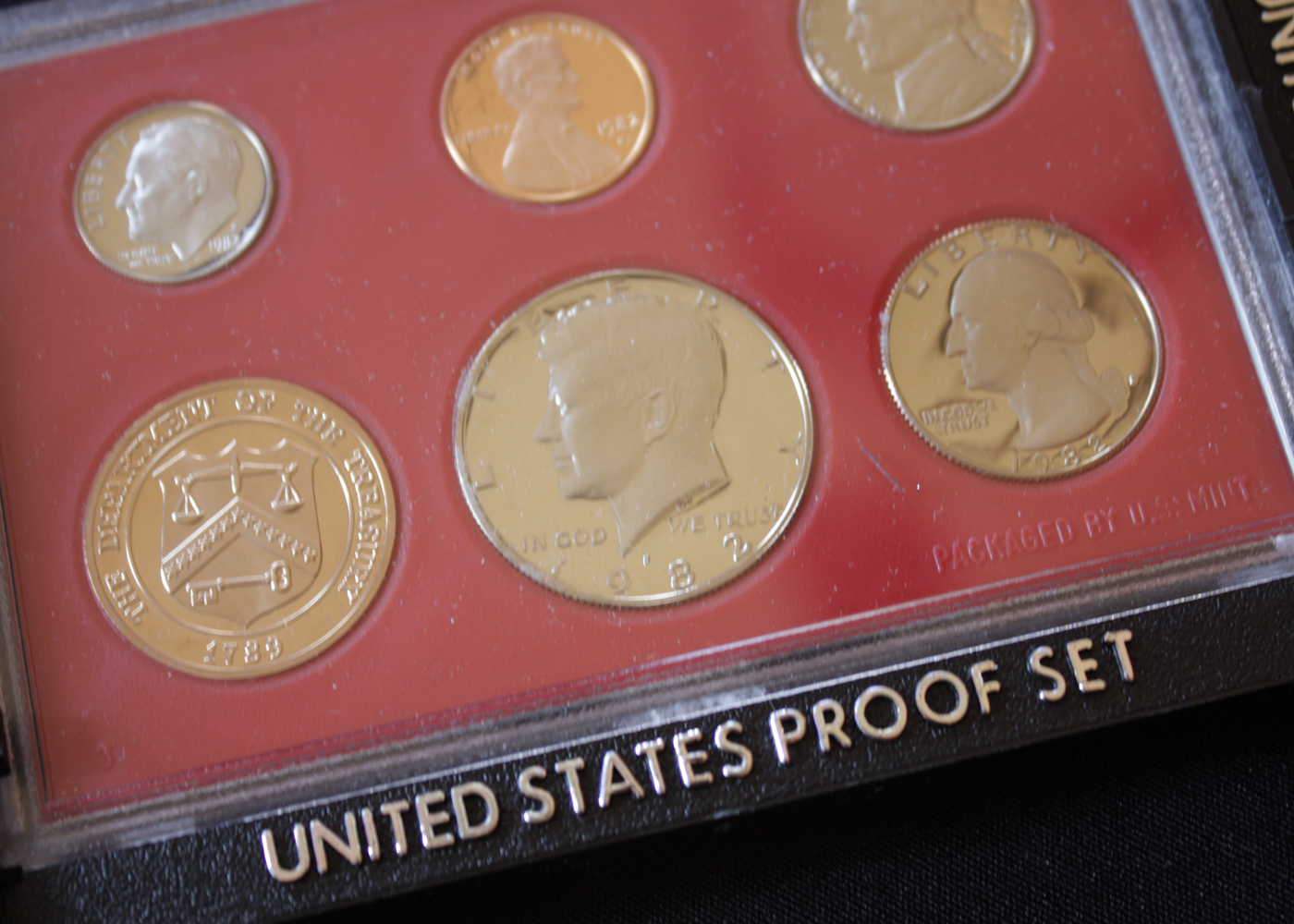 Collection of Four United States Mint Proof Sets