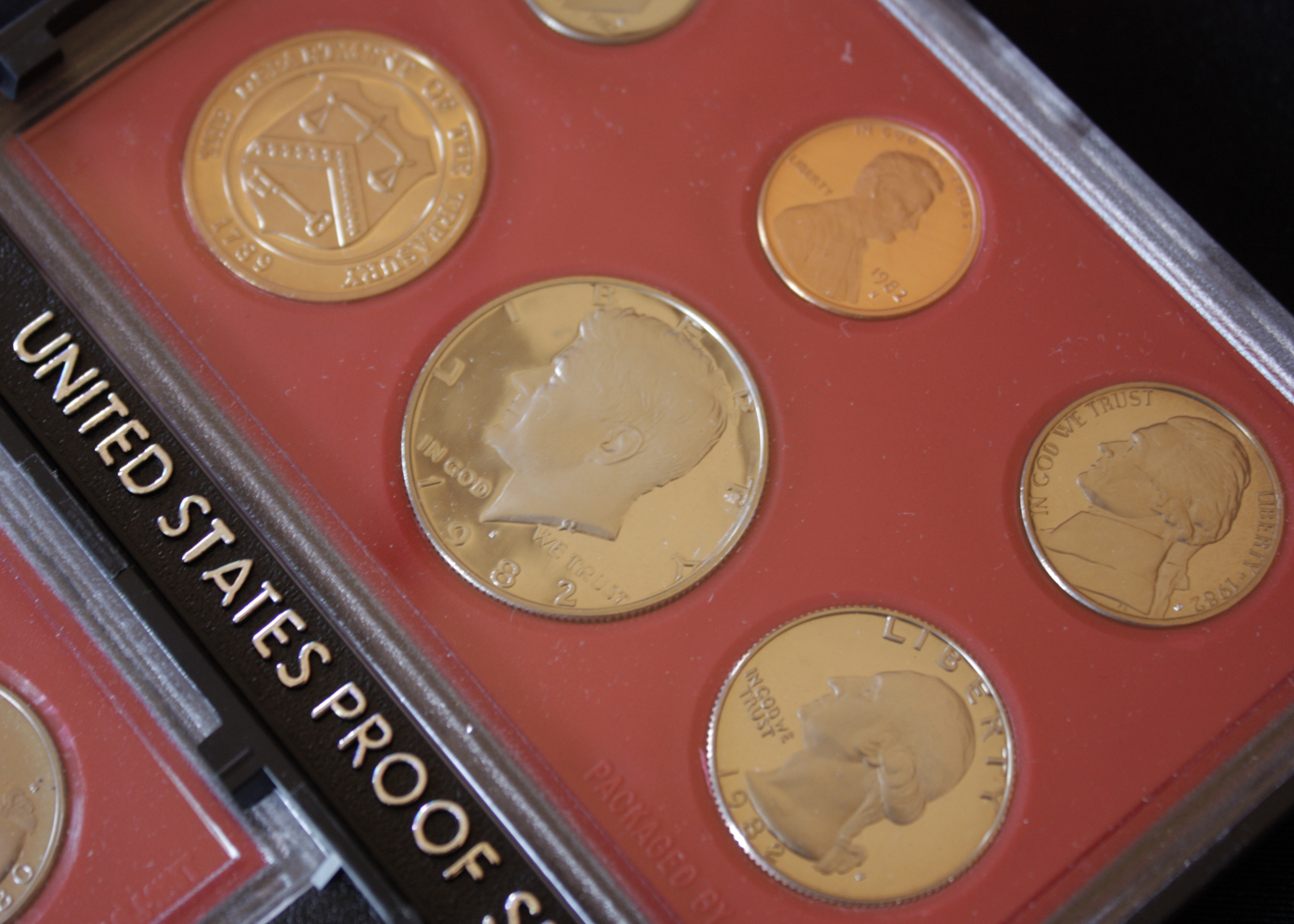 Collection of Four United States Mint Proof Sets