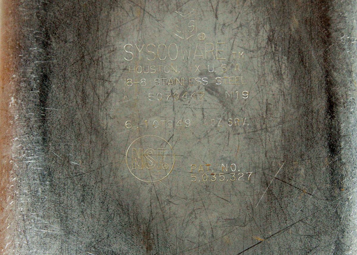 Syscoware Third Size Stainless Steel Steamtable Pans