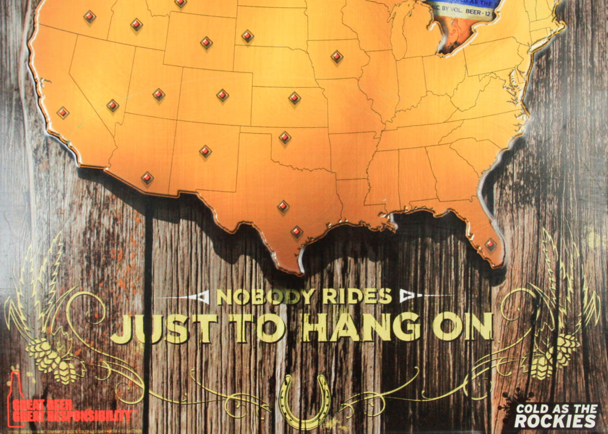 Trio of Coors Lite Signs, Including Super Bowl XLI Sign