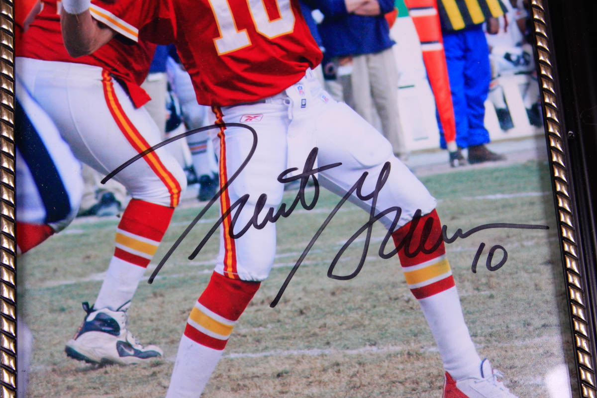 Trent Green Autographed Photograph