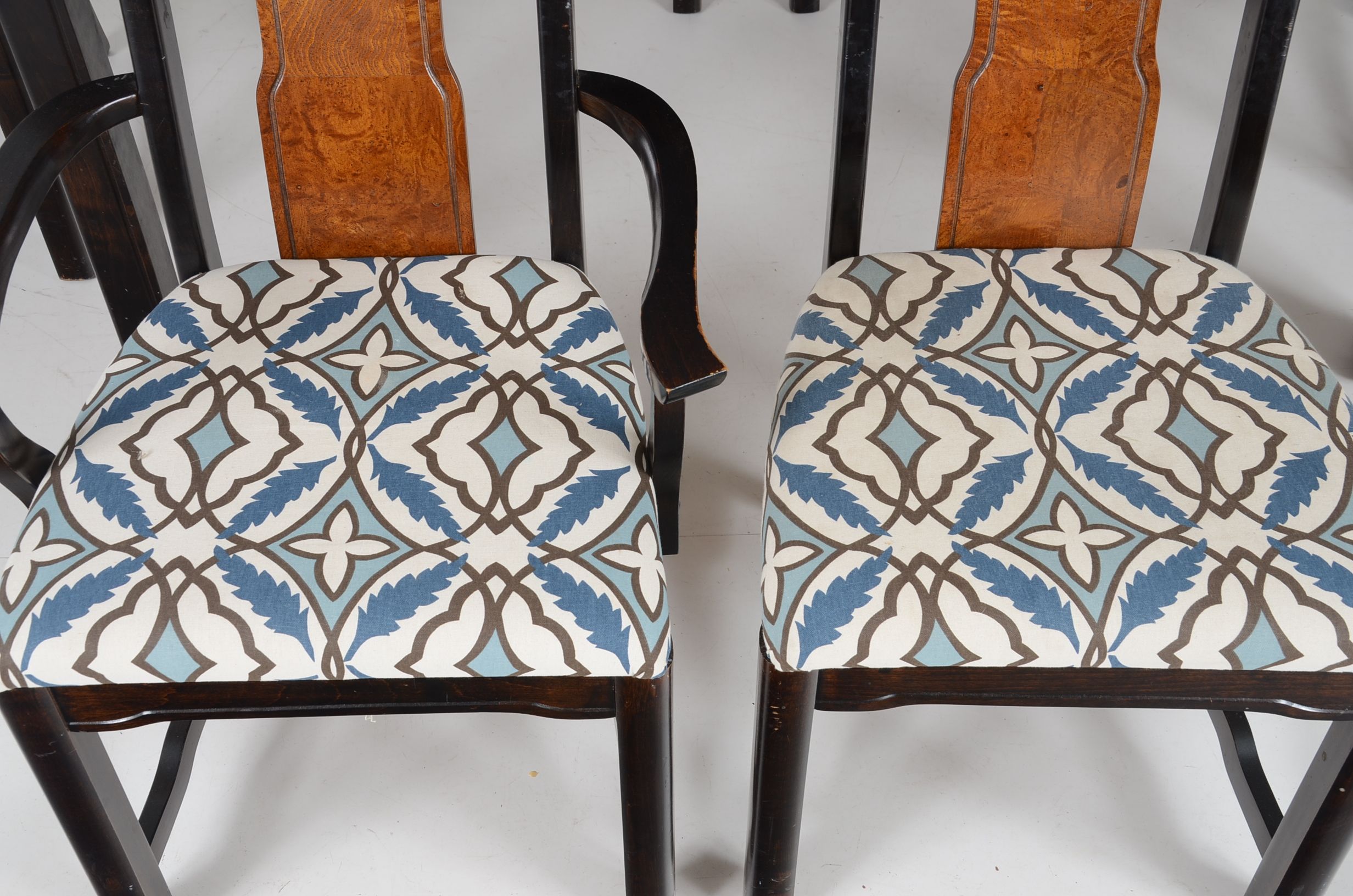 Broyhill "Ming Dynasty" Dining Table and Six Chairs