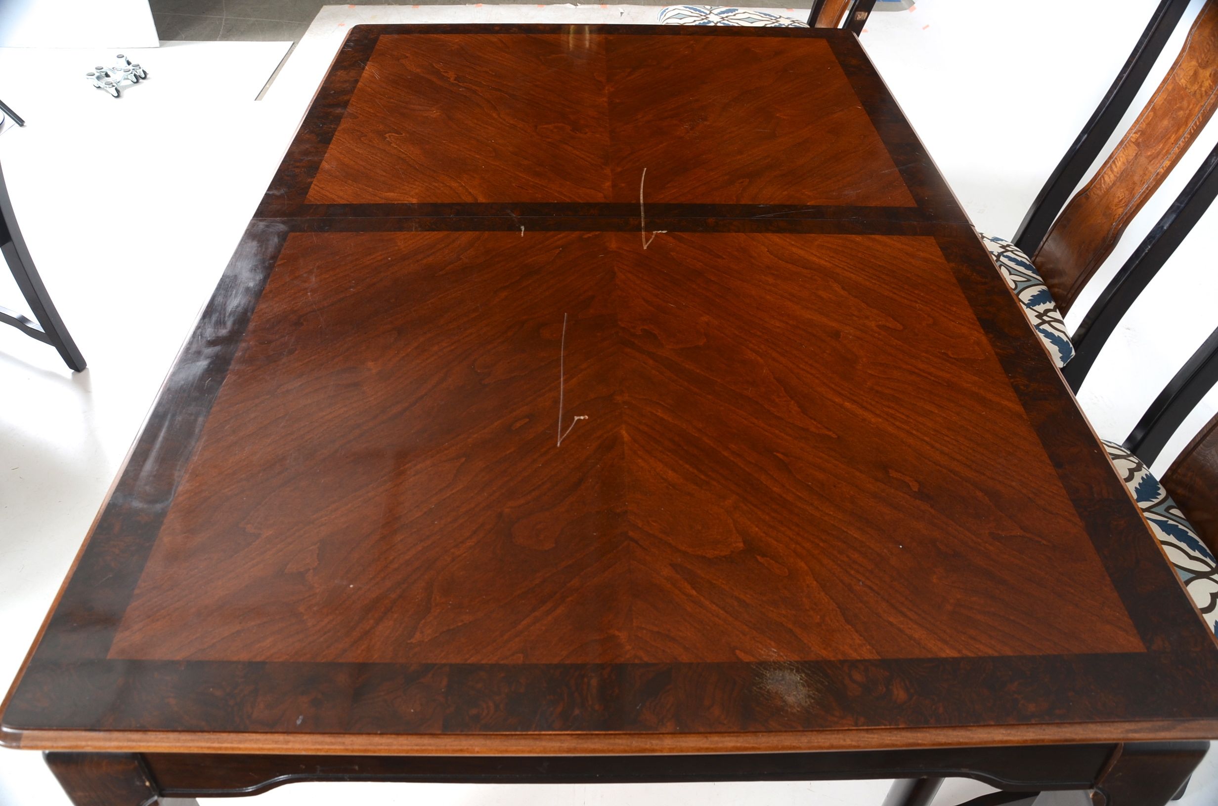 Broyhill "Ming Dynasty" Dining Table and Six Chairs