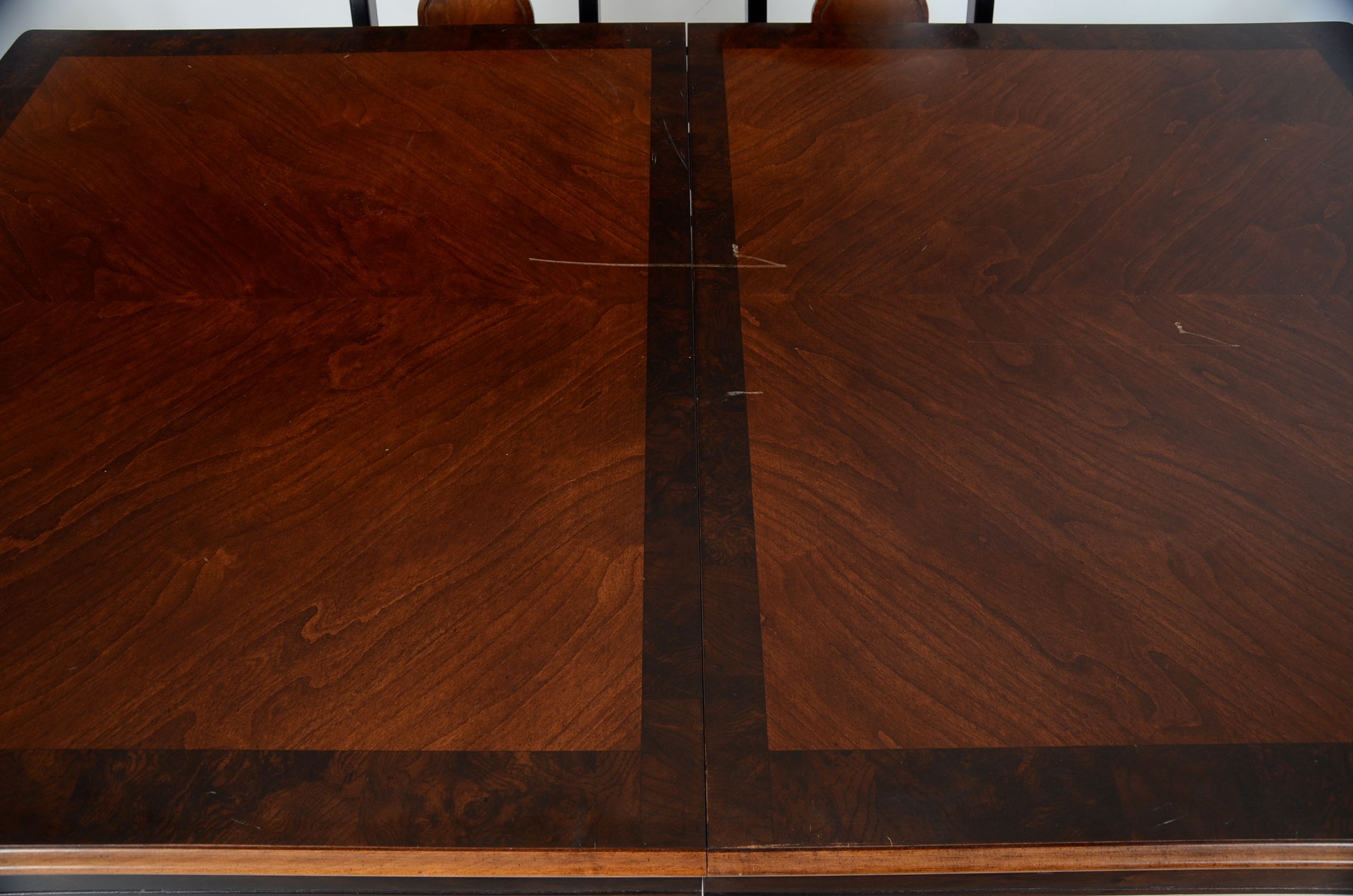 Broyhill "Ming Dynasty" Dining Table and Six Chairs