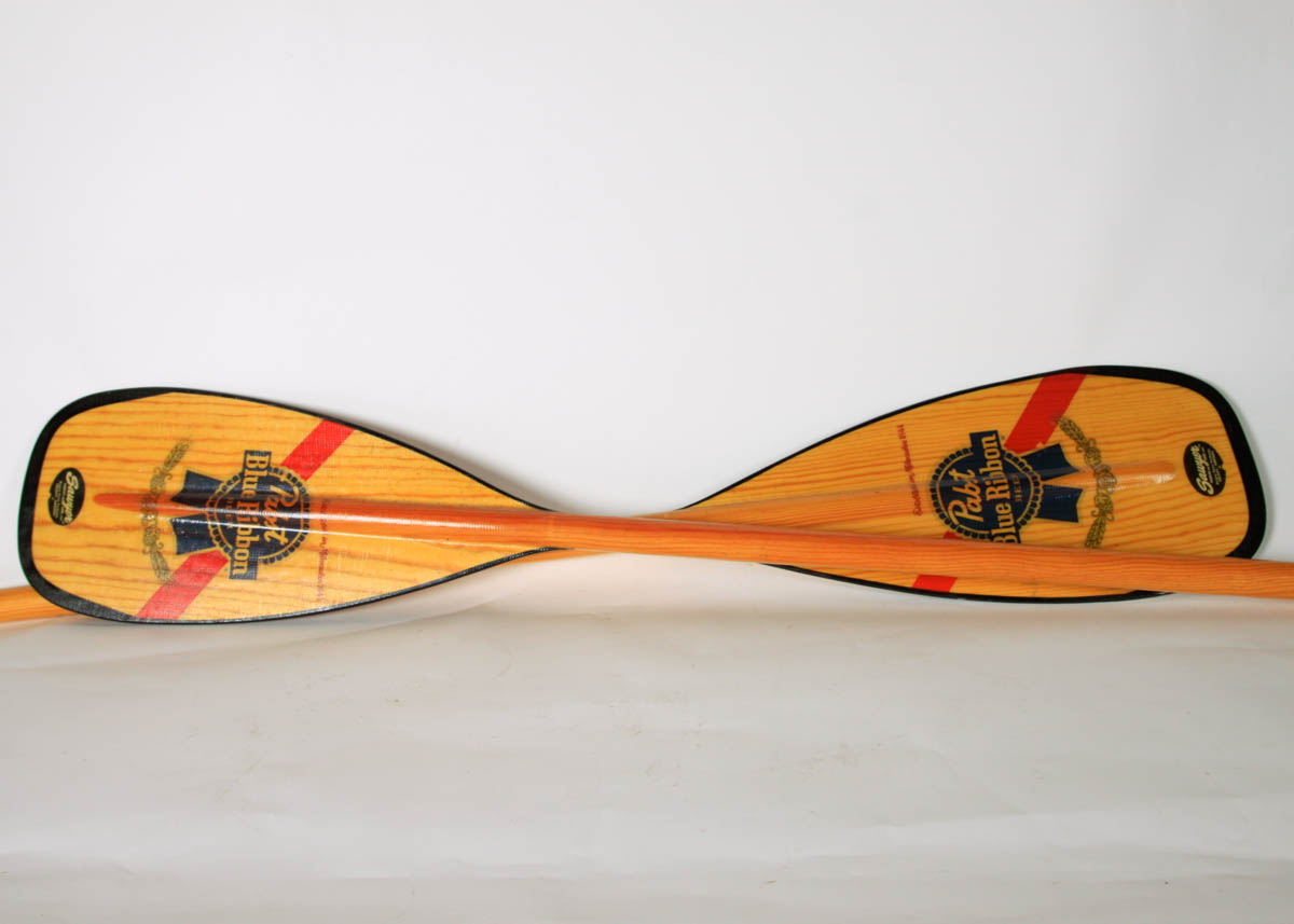 Pair of Pabst  Blue Ribbon Boat Oars
