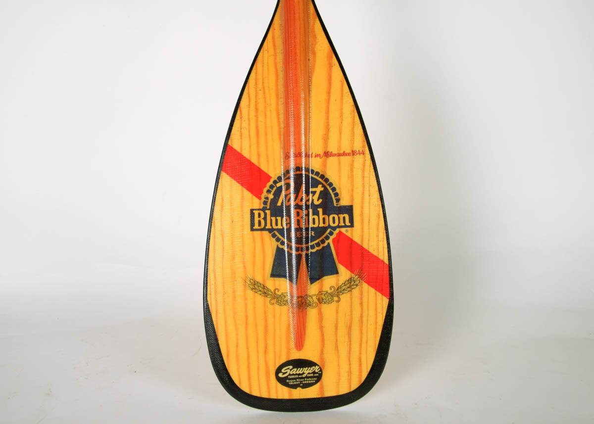 Pair of Pabst  Blue Ribbon Boat Oars