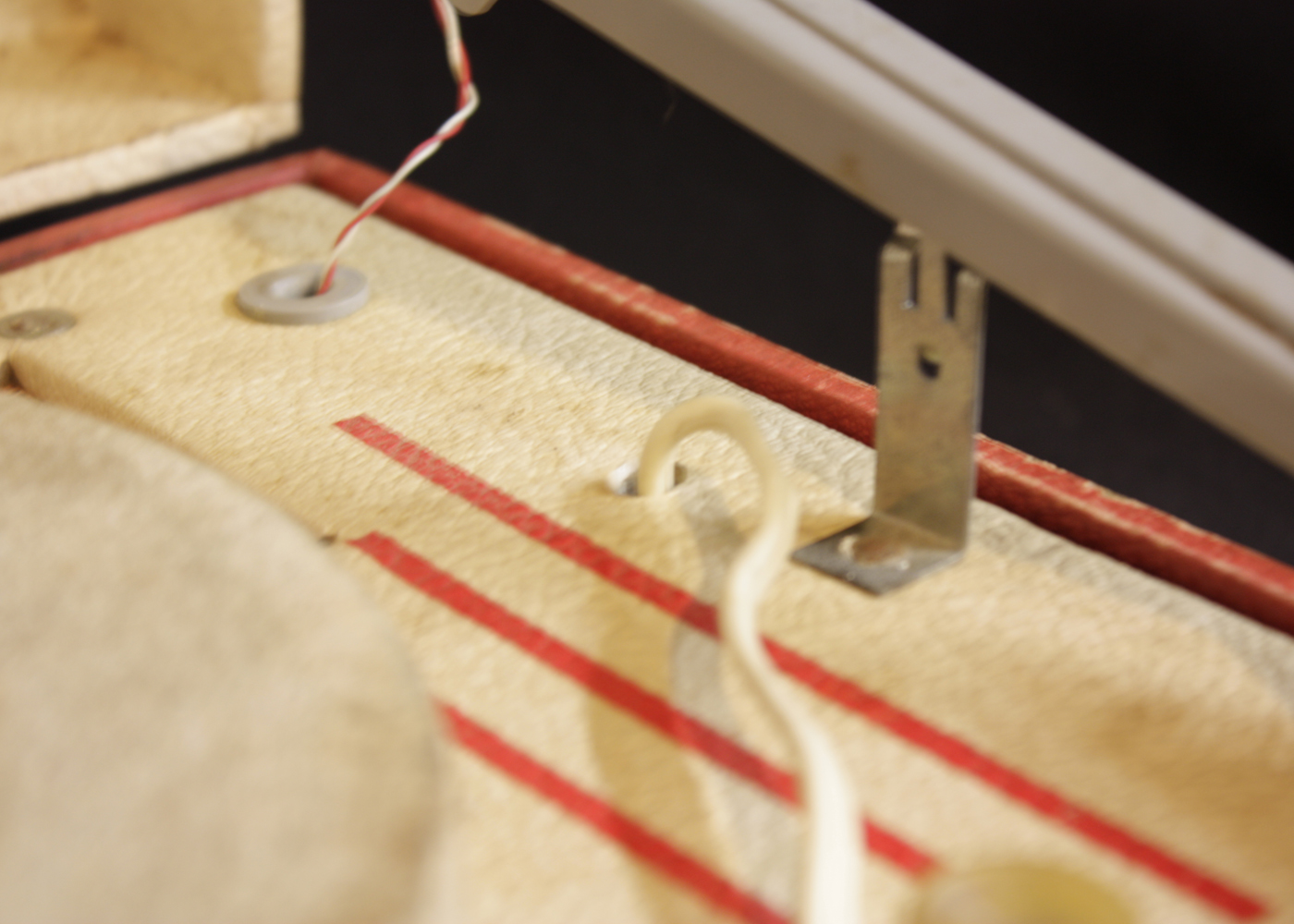 Circa 1960s Sears Silvertone Phonograph Record Player