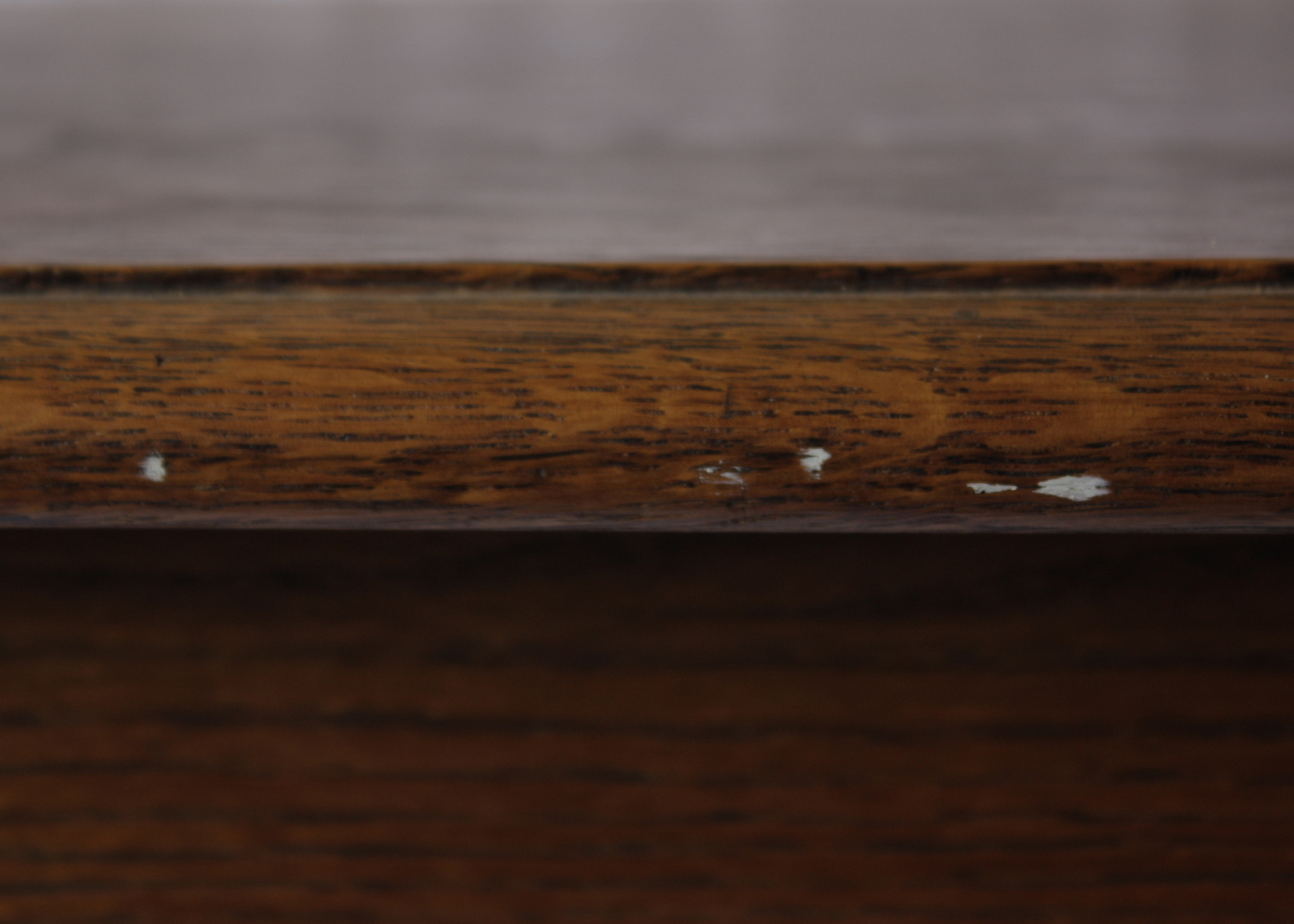 Mission Style Oak Side Table With Drawer