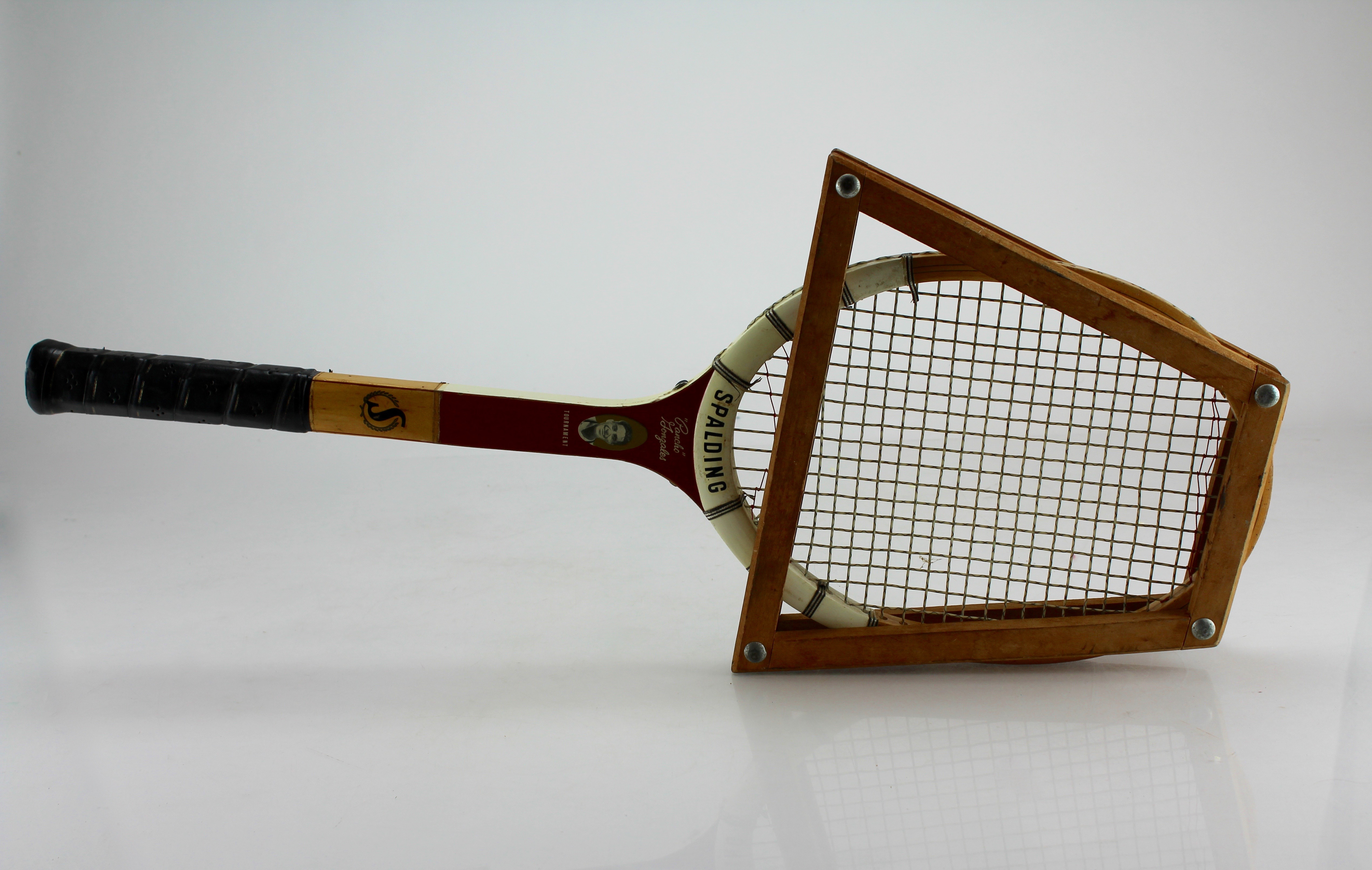 Vintage Jack Kramer and "Pancho" Gonzales Wooden Rackets