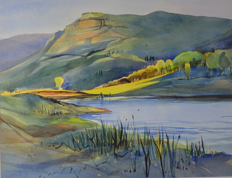 Barbara Zentgraf Watercolor Painting- Colorado Gold