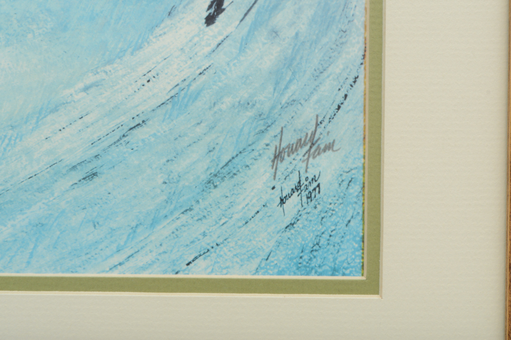 Signed Howard Fain Four Seasons Prints