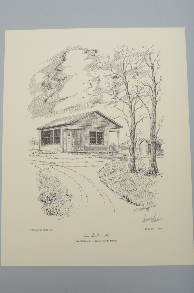 Howard Fain Jessamine County Prints and Books