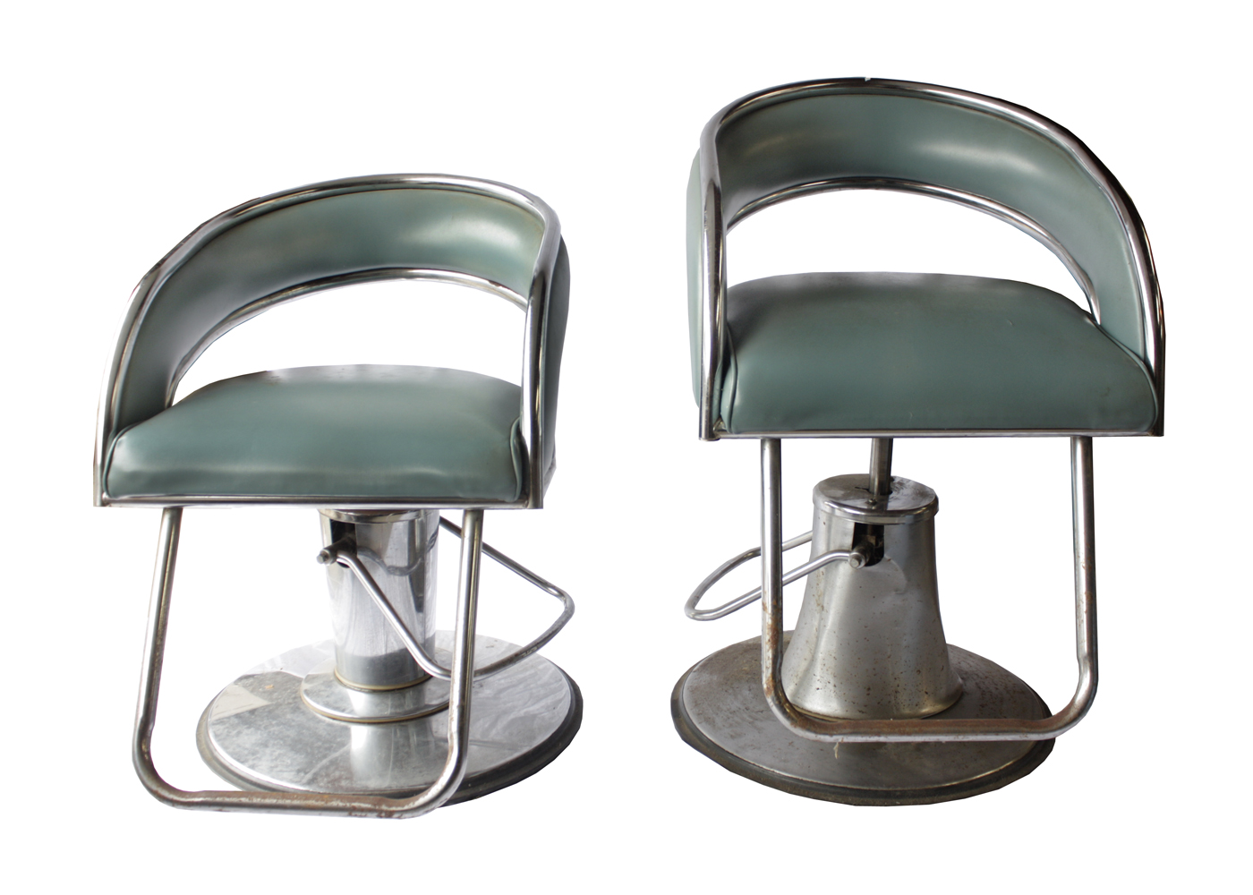 Pair of Mid-Century Modecraft Salon Styling Chair