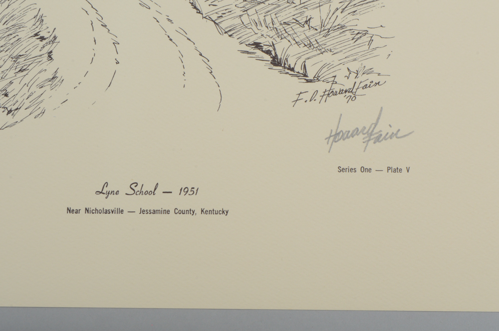 Howard Fain Jessamine County Prints and Books