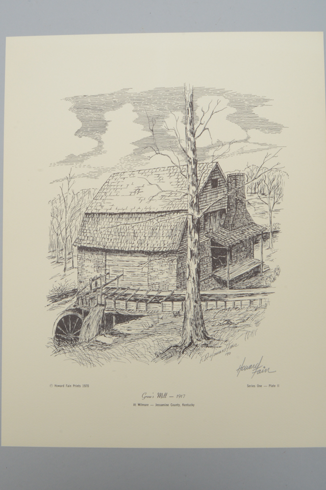 Howard Fain Jessamine County Prints and Books