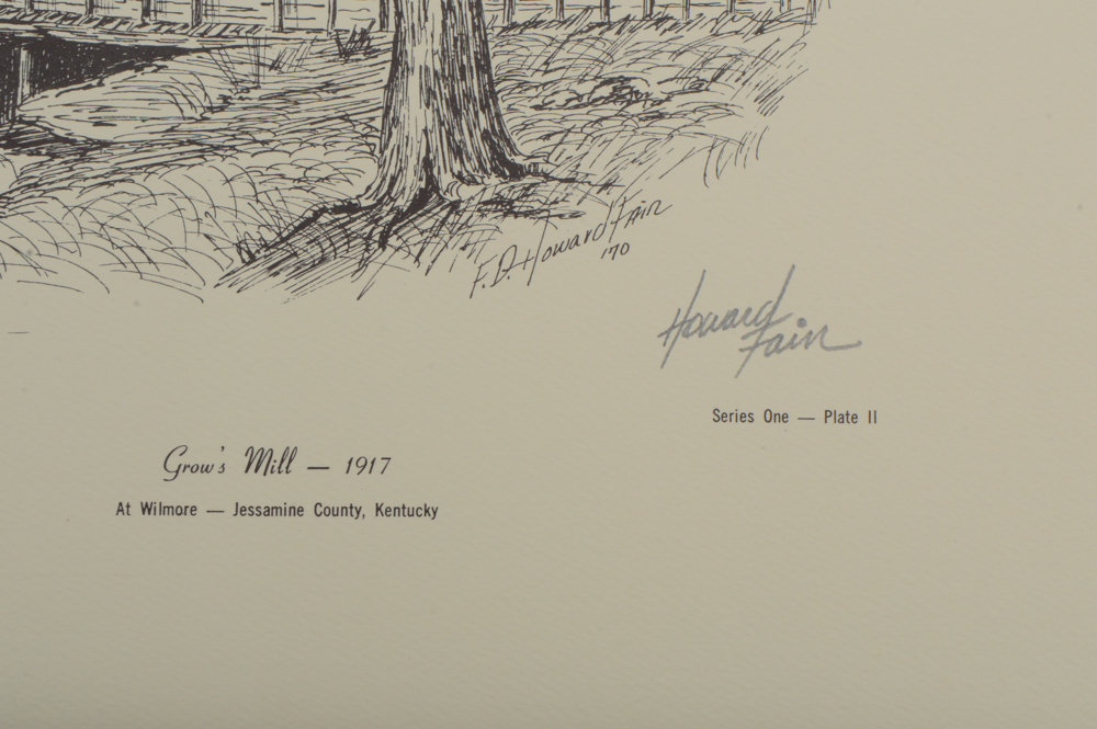 Howard Fain Jessamine County Prints and Books