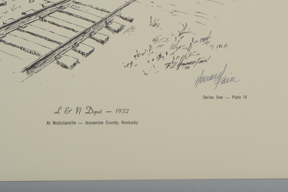 Howard Fain Jessamine County Prints and Books