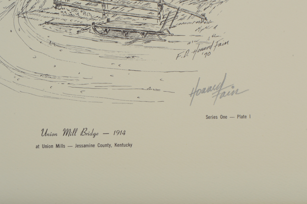 Howard Fain Jessamine County Prints and Books