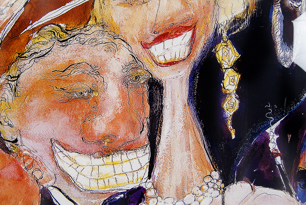 Michele Kennedy "High Society" Giclee Print