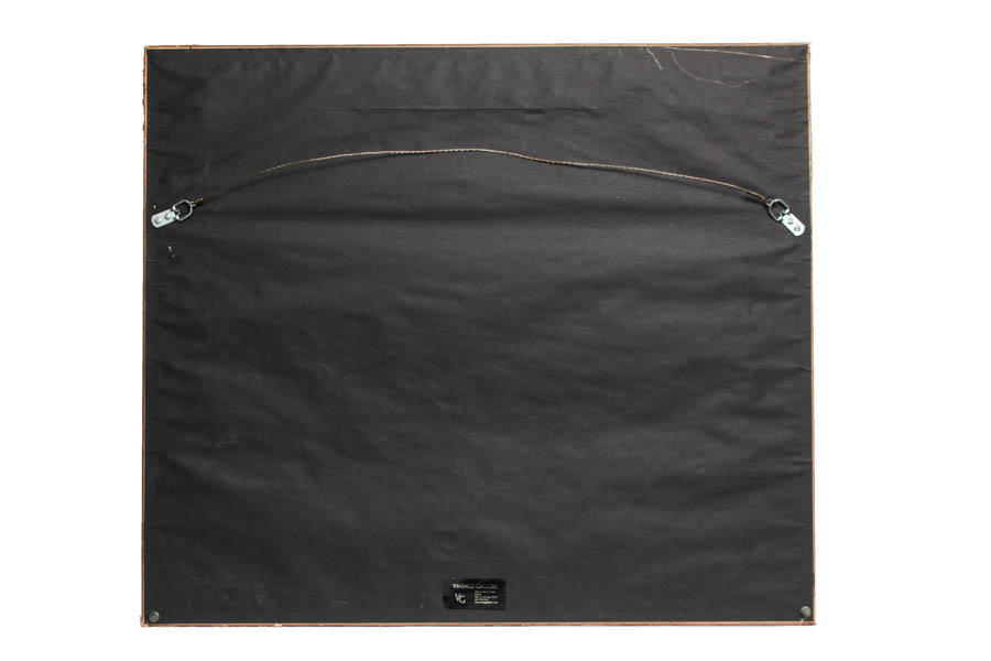 Daniel Jaugey Original Waterfront Oil Painting