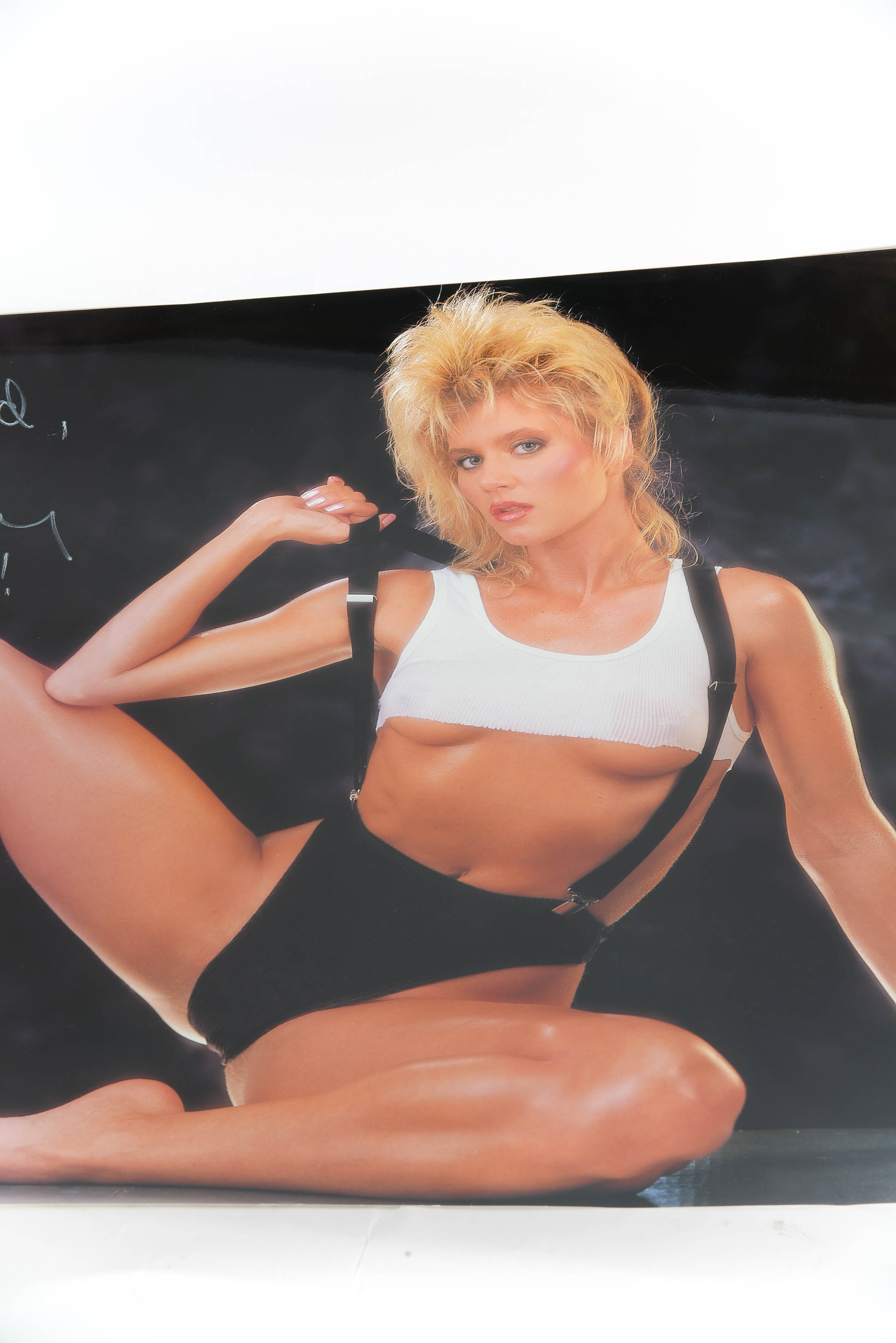 Signed Vintage "Ginger" Poster