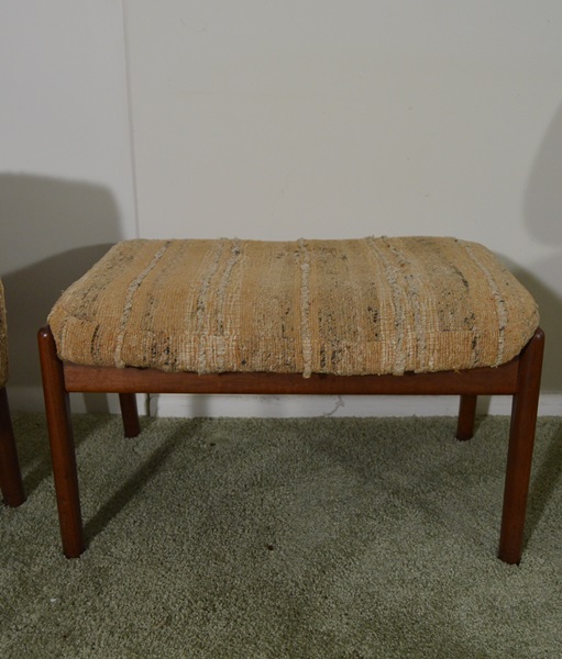 Folke Ohlsson for Dux of Sweden Lounge Chair With Ottoman