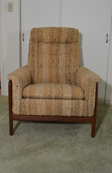 Folke Ohlsson for Dux of Sweden Lounge Chair With Ottoman